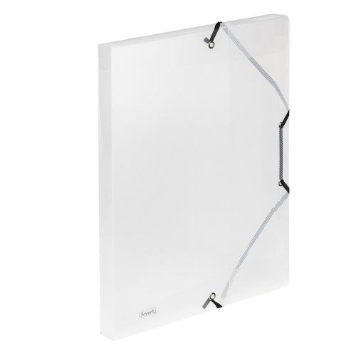 Cartella 3L con elastico Lumina - 24 x 32cm - trasparente - D 2,5 - Favorit